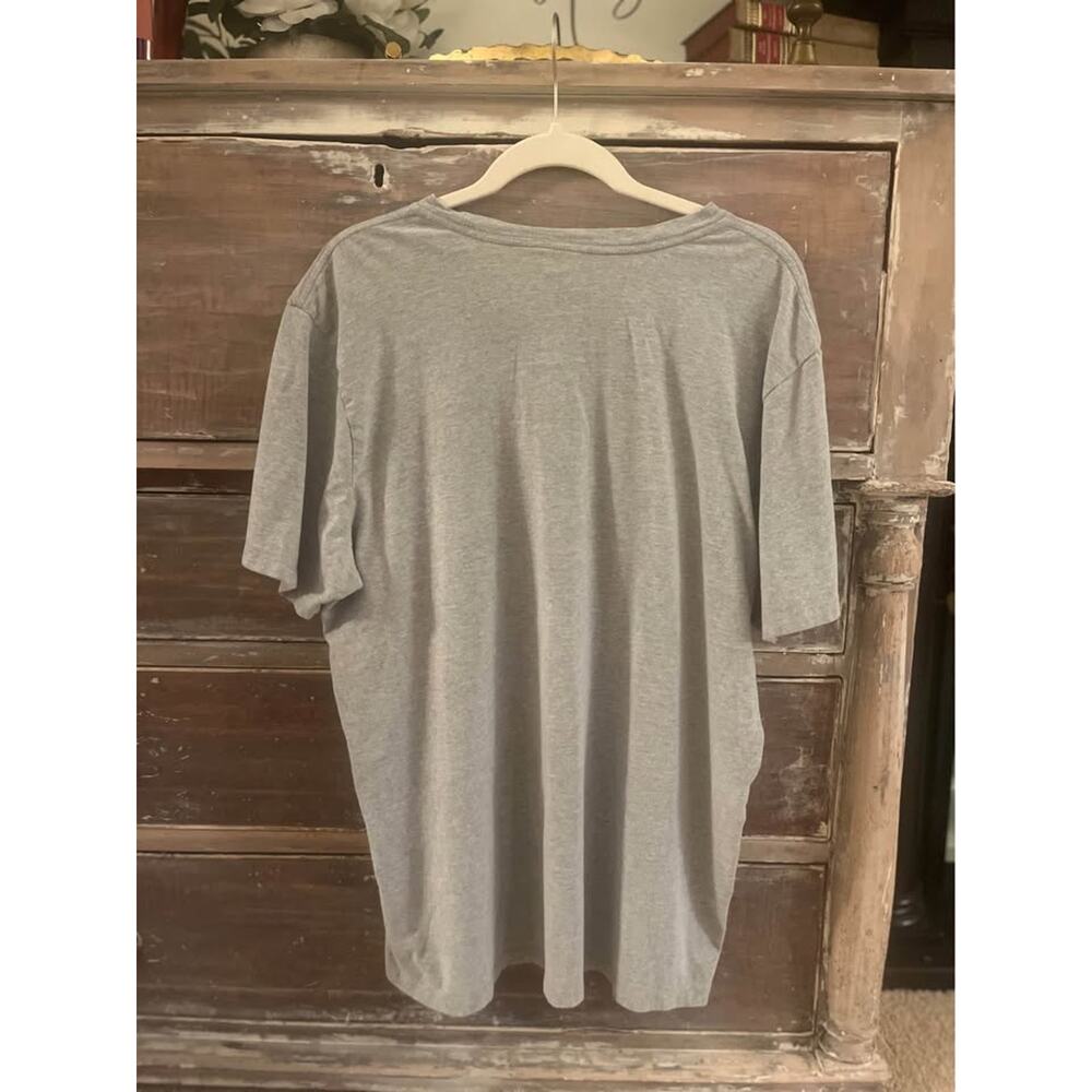 The North Face Men's XL Bear Graphic T-Shirt Tee Gray Outdoors Hiking Activewear - Picture 4 of 6